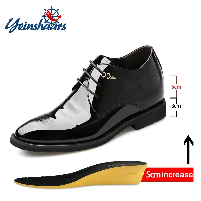 Men'S Formal Wear Rental - Zapatos de vestir de charol para