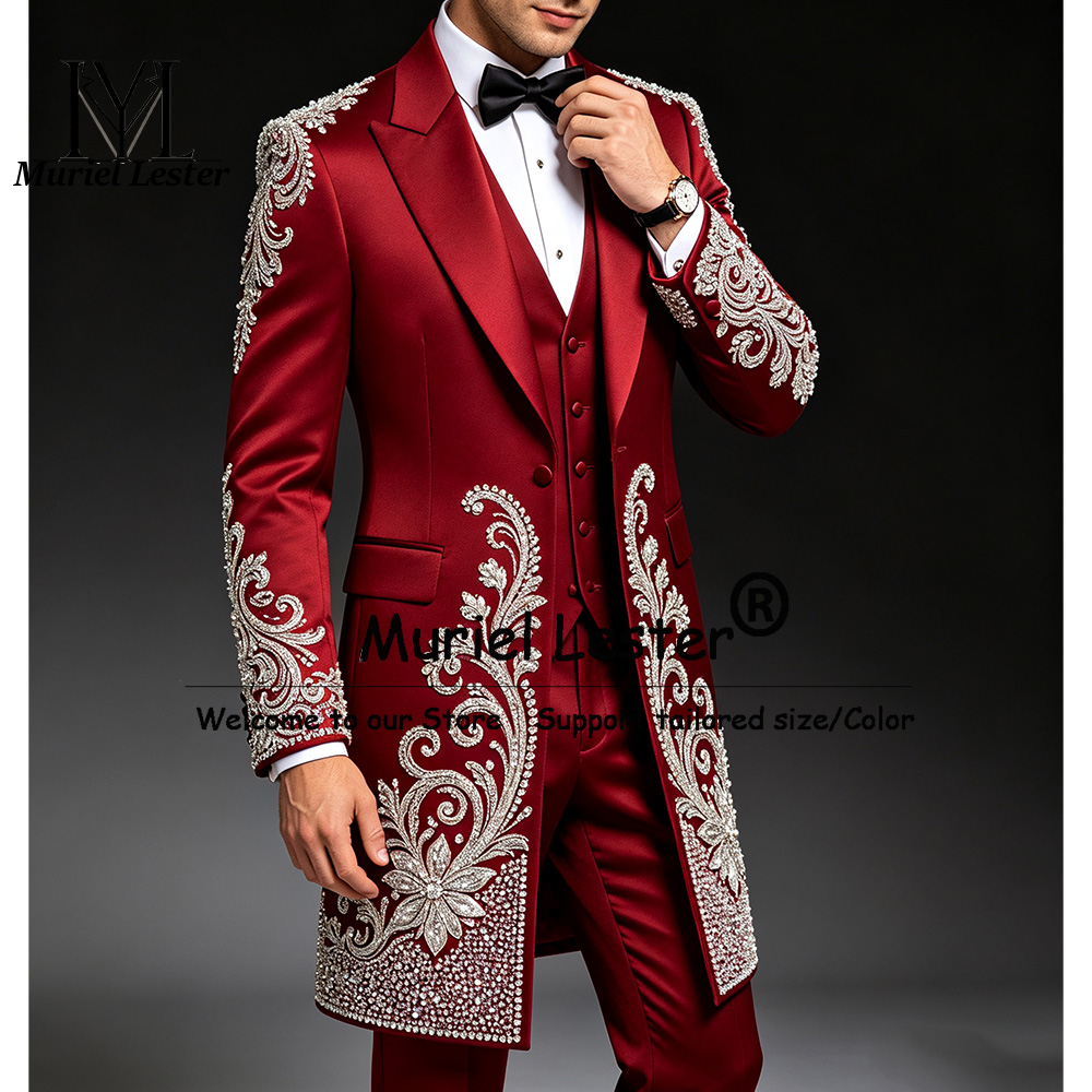 Men Formal Wear For Dinner - Traje de lujo para banquete, esmoquin