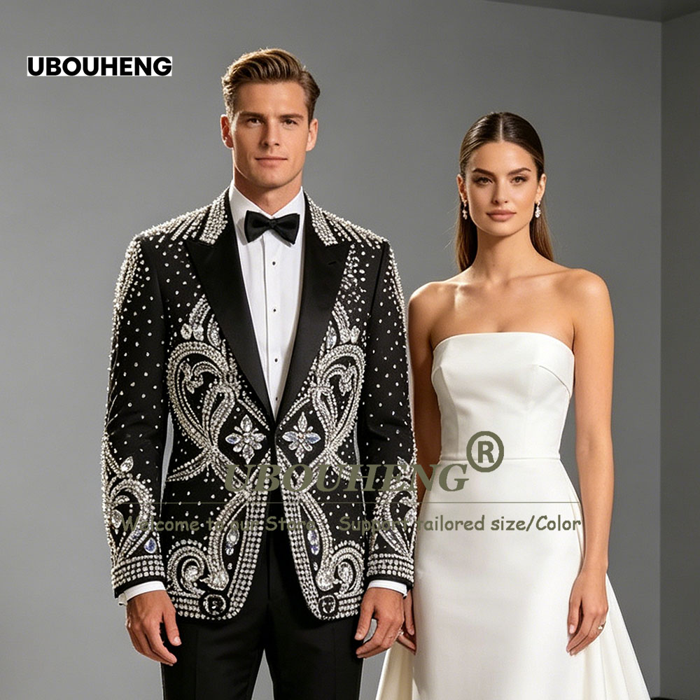 Men Formal Wear For Dinner - Exquisito Traje de Boda para Hombre,