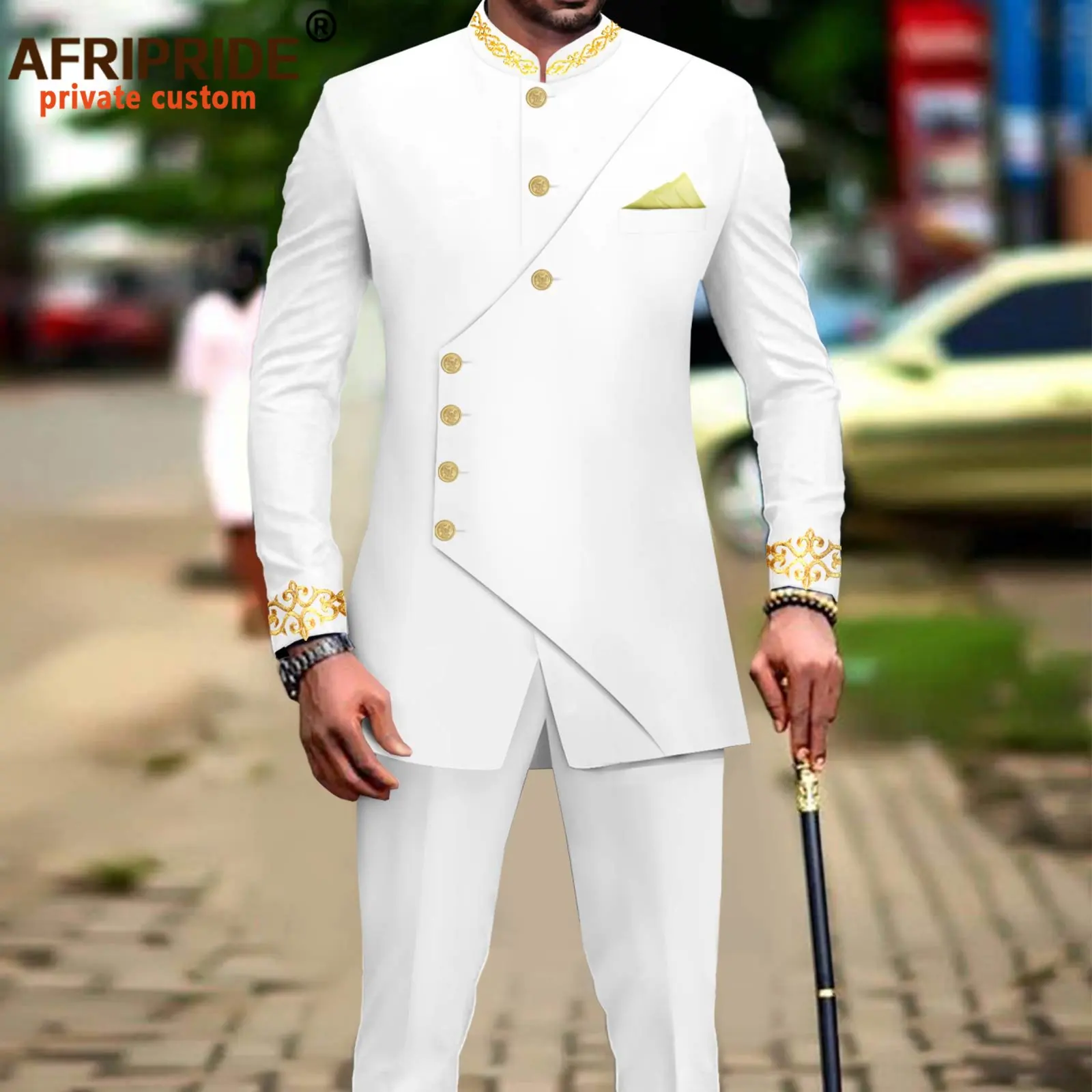 Men'S Formal Wear Rental - Trajes africanos para hombre, conjunto de