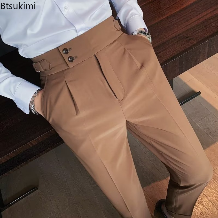 Men'S Formal Wear Rental - Nuevo 2026 pantalones de traje de