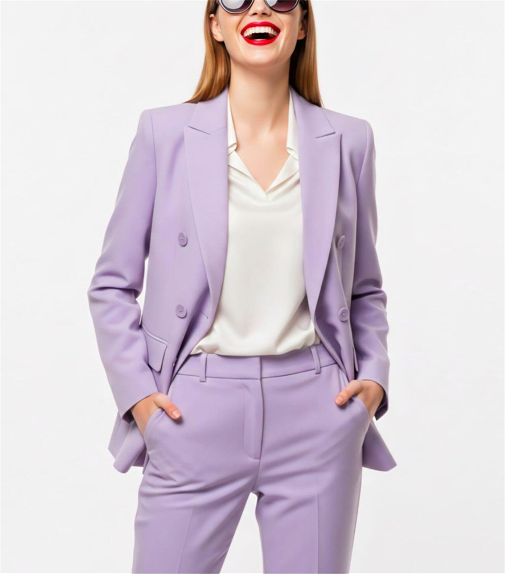 Trajes Modernos para Mujer, 2  - Double Breasted Blazer reseña y precio