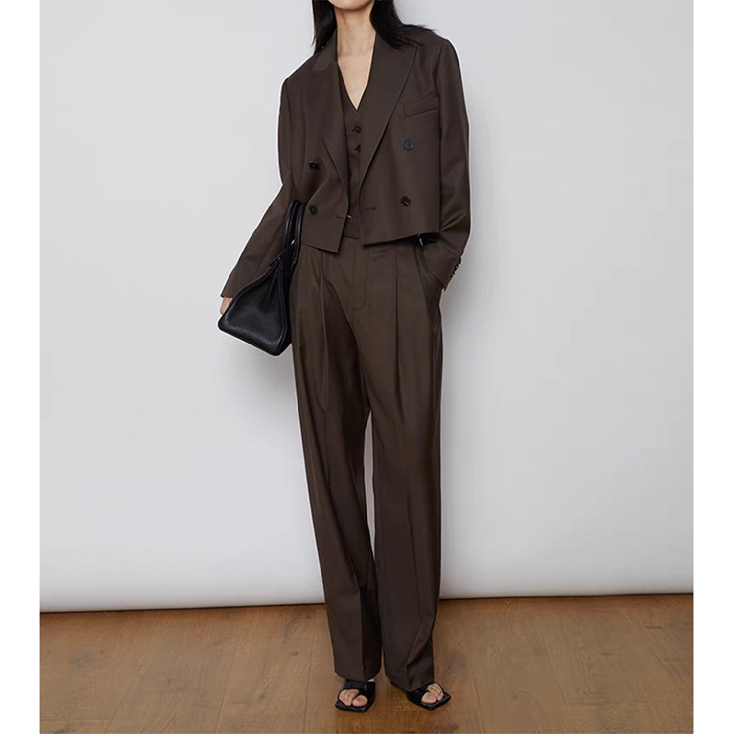 Traje de Pantalón para Mujer A - Double Breasted Blazer reseña y precio