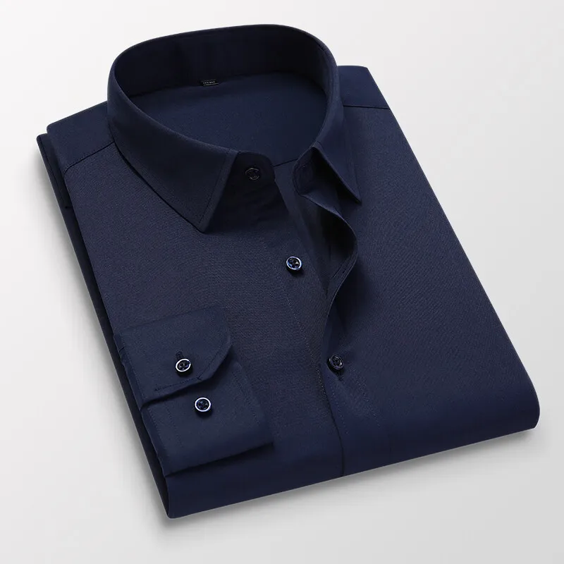 Camisas de Manga Larga para Ho - Men Formal Wear Black And White reseña y precio