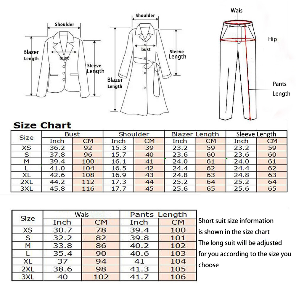 Traje de dos piezas rojo brill - Double Breasted Blazer reseña y precio