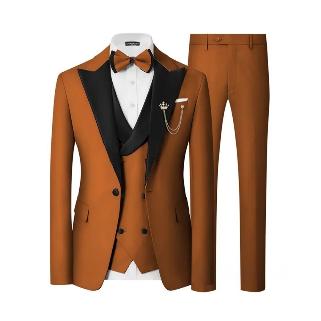 Traje de esmoquin de 3 piezas  - Men Formal Wear For Dinner reseña y precio