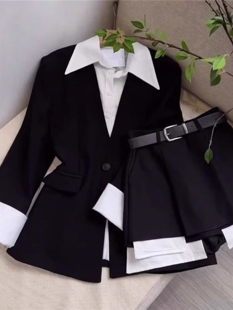 Conjunto de Dos Piezas para Mu - Double Breasted Blazer reseña y precio