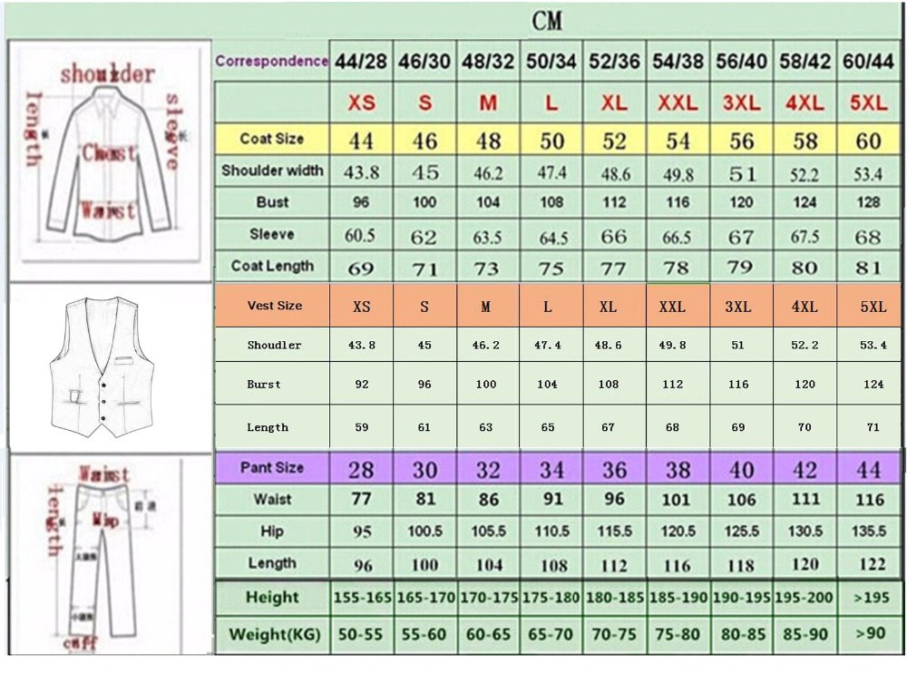 Traje personalizado con cuello - Men'S Formal Wear Rental reseña y precio