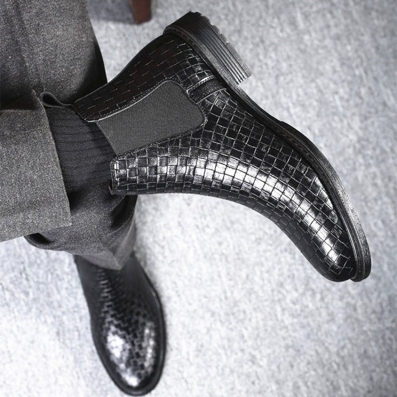 Botas Chelsea de Hombre con Pa - Men'S Formal Style reseña y precio