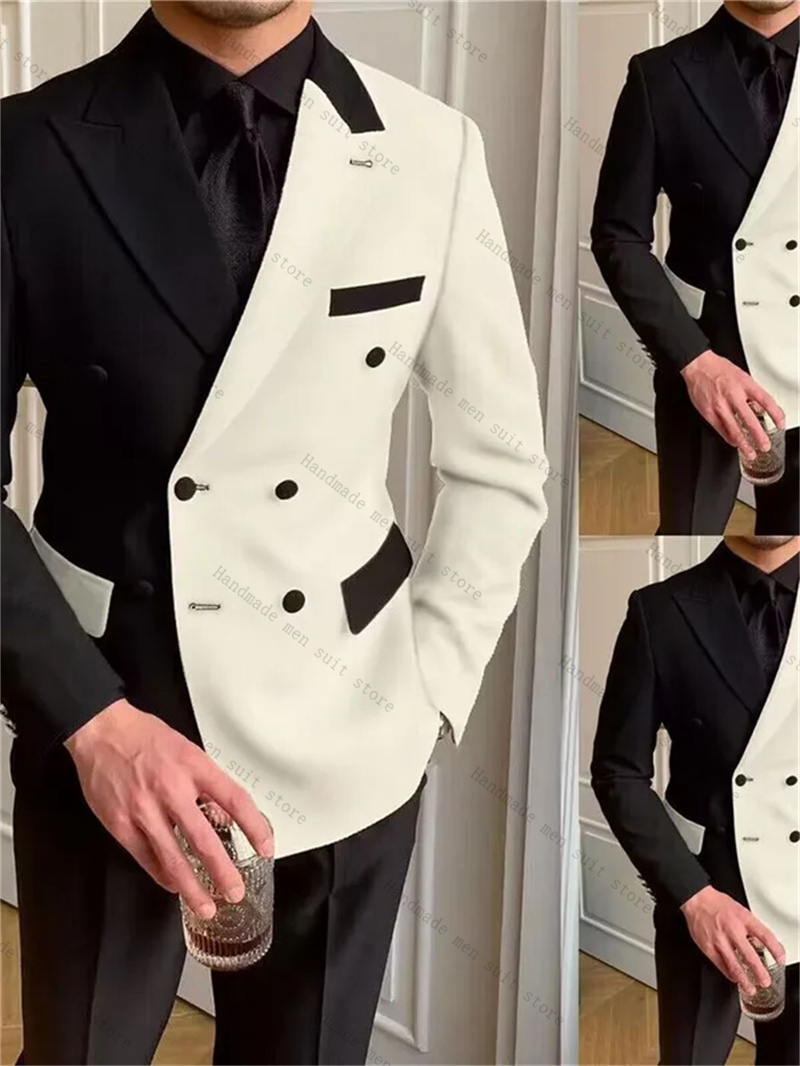 Trajes de hombre blancos y neg - Men Formal Wear Black And White reseña y precio
