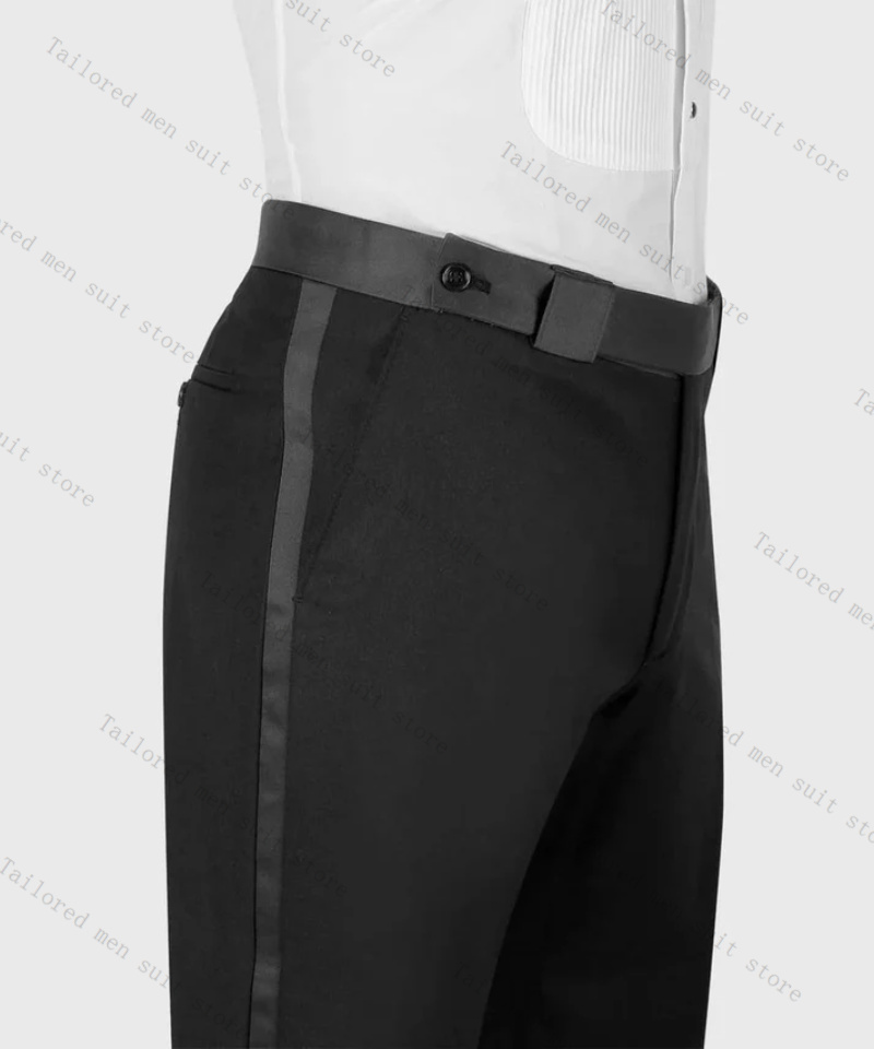 Conjunto de traje de hombre co - Men Formal Wear Black And White reseña y precio