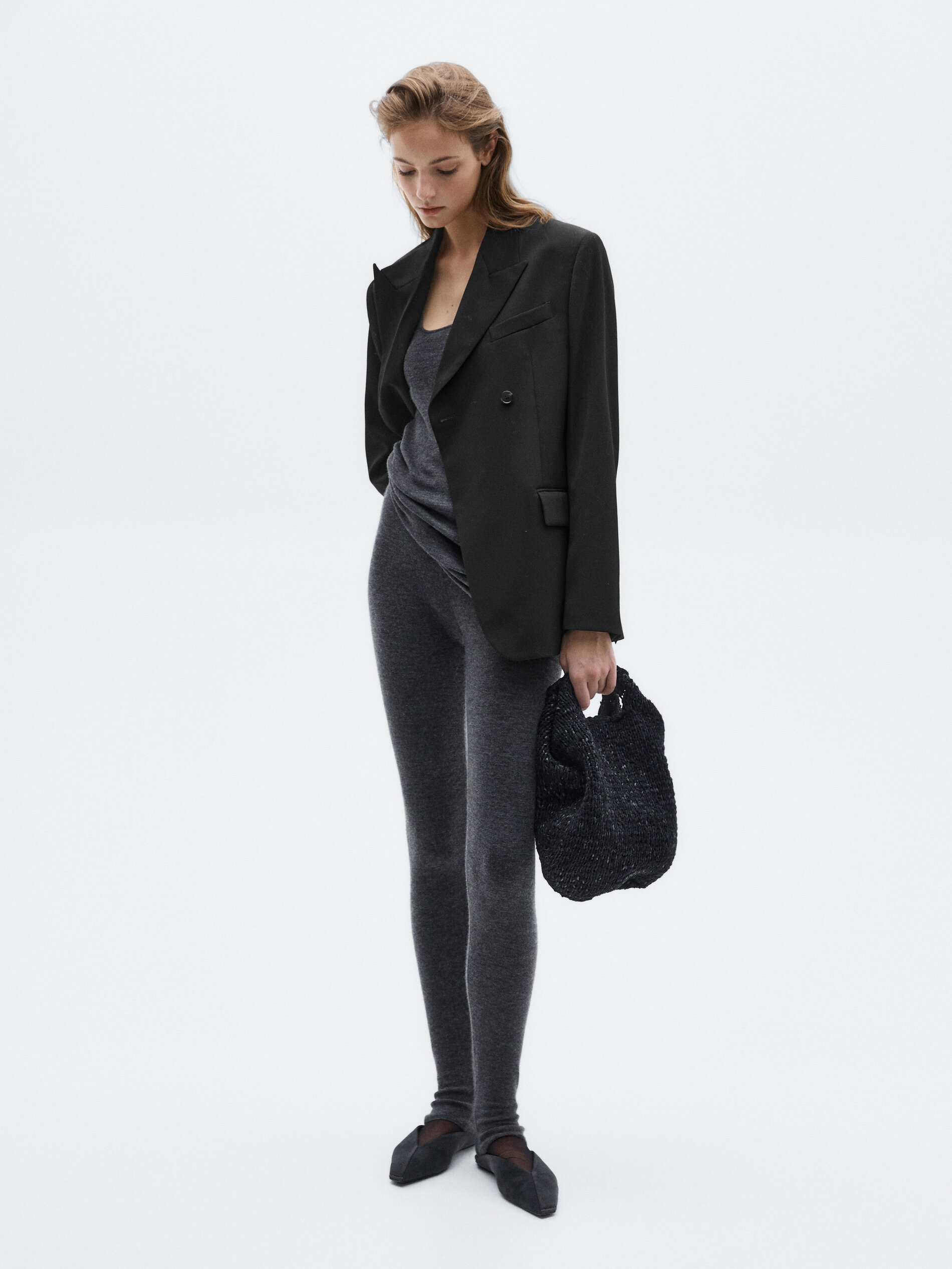 Allingentle-Chaqueta de lana n - Double Breasted Blazer reseña y precio