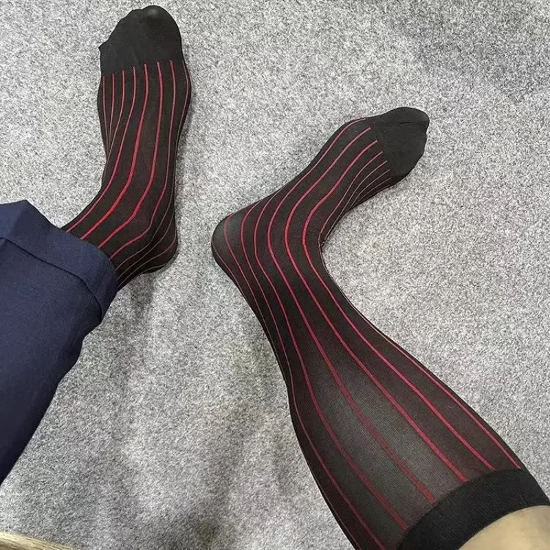 Calcetines a Rayas para Hombre - Men'S Formal Wear Rental reseña y precio